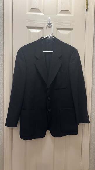 Vintage‎ Mani made in Italy black blazer by Giorgio Armani